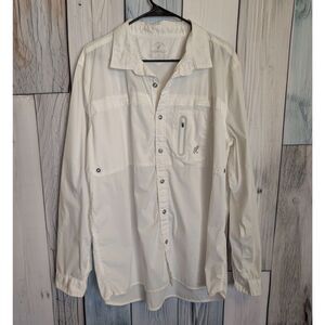 Men's Gramicci long sleeve button up shirt size XL Hiking Outdoors Gorpcore